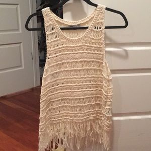 American Eagle Fringe Tank